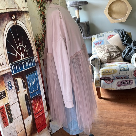 Free People In Your Wildest Dreams Pullover, Pink, Size Small - Picture 7 of 16